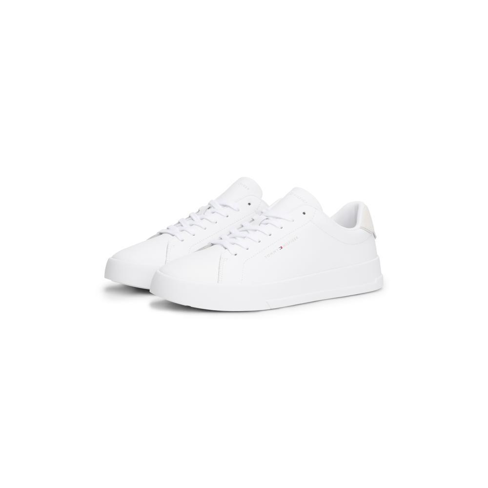 Tommy Hilfiger Contrast Heel Court Trainers